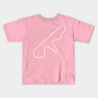 Circuit de Dijon-Prenois [outline] Kids T-Shirt